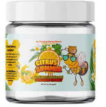 Load image into Gallery viewer, Citrus Summer: 12 oz Orange Blossom Honey - CBD FREE